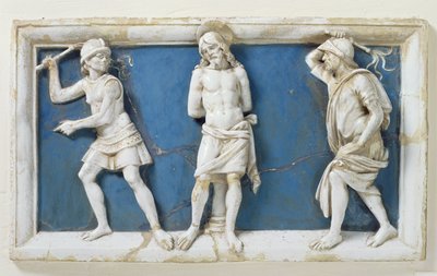 The Flagellation of Christ, 1495 by Andrea Della Robbia